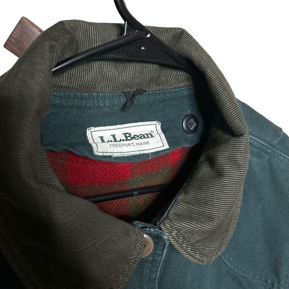 VTG Eddie Bauer Womens Wool Lined Winter Coat Large - Picture 3 of 4